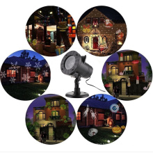 12 Patterns Christmas Laser Snowflake Projector Outdoor LED Waterproof Disco Lights Home Garden Star Light Indoor Decoration